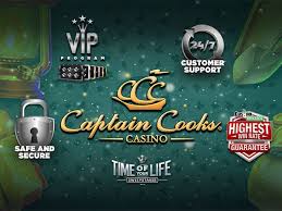 Experience Adventure and Wins at Captain Cooks Online Casino